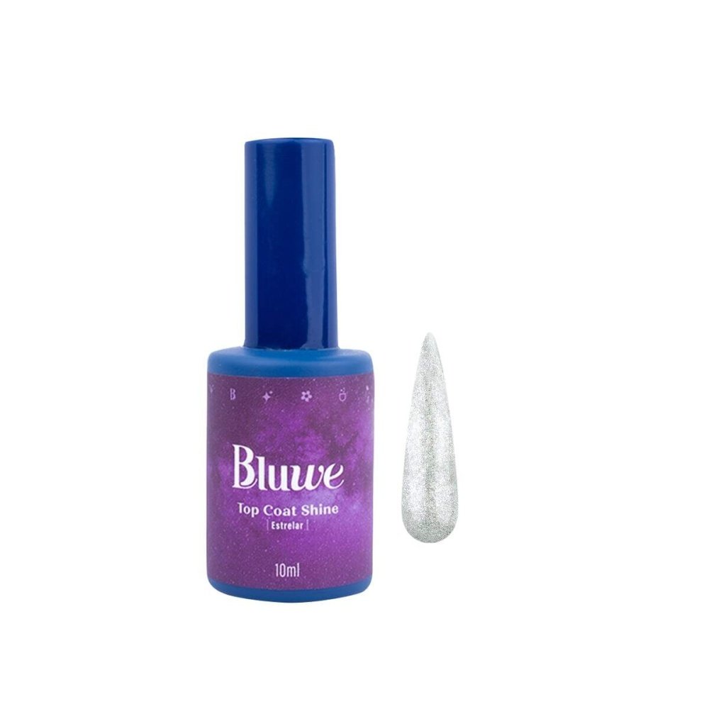 Top Coat Shine Estrelar Bluwe 10ml