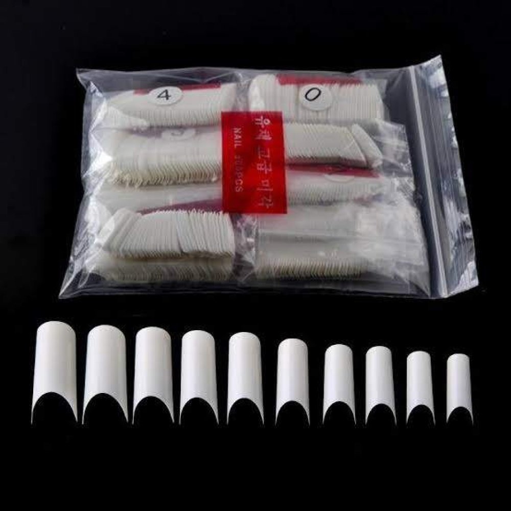 Tips Curvatura C Natural 500 Unidades