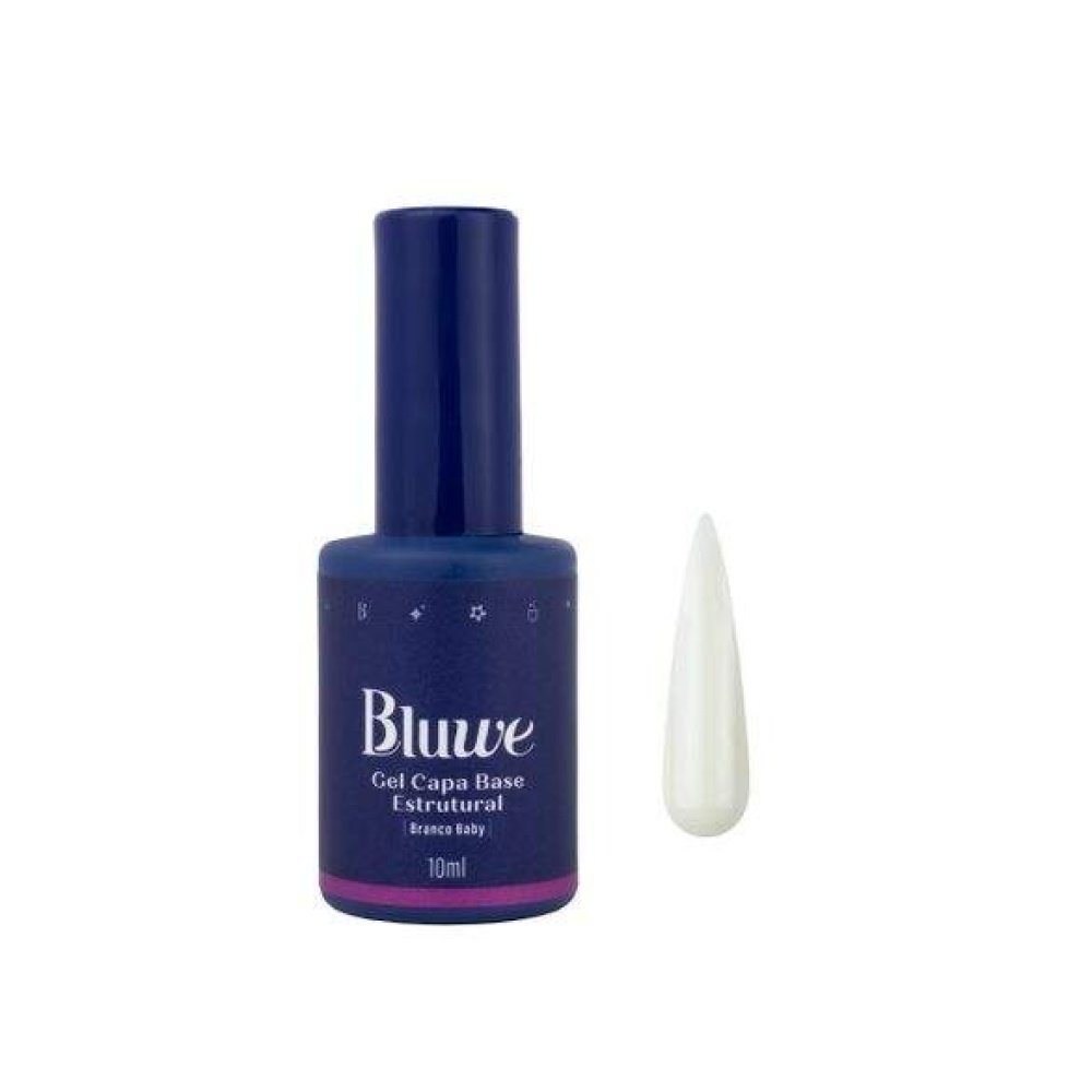 Capa Base Estrutural Branco Baby Bluwe 10ml
