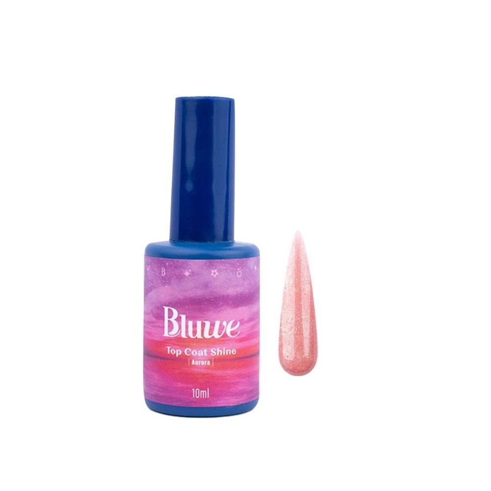 Top Coat Shine Aurora Bluwe 10ml