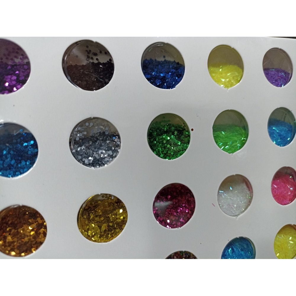 Caixa de Glitter Com 24 Unidades