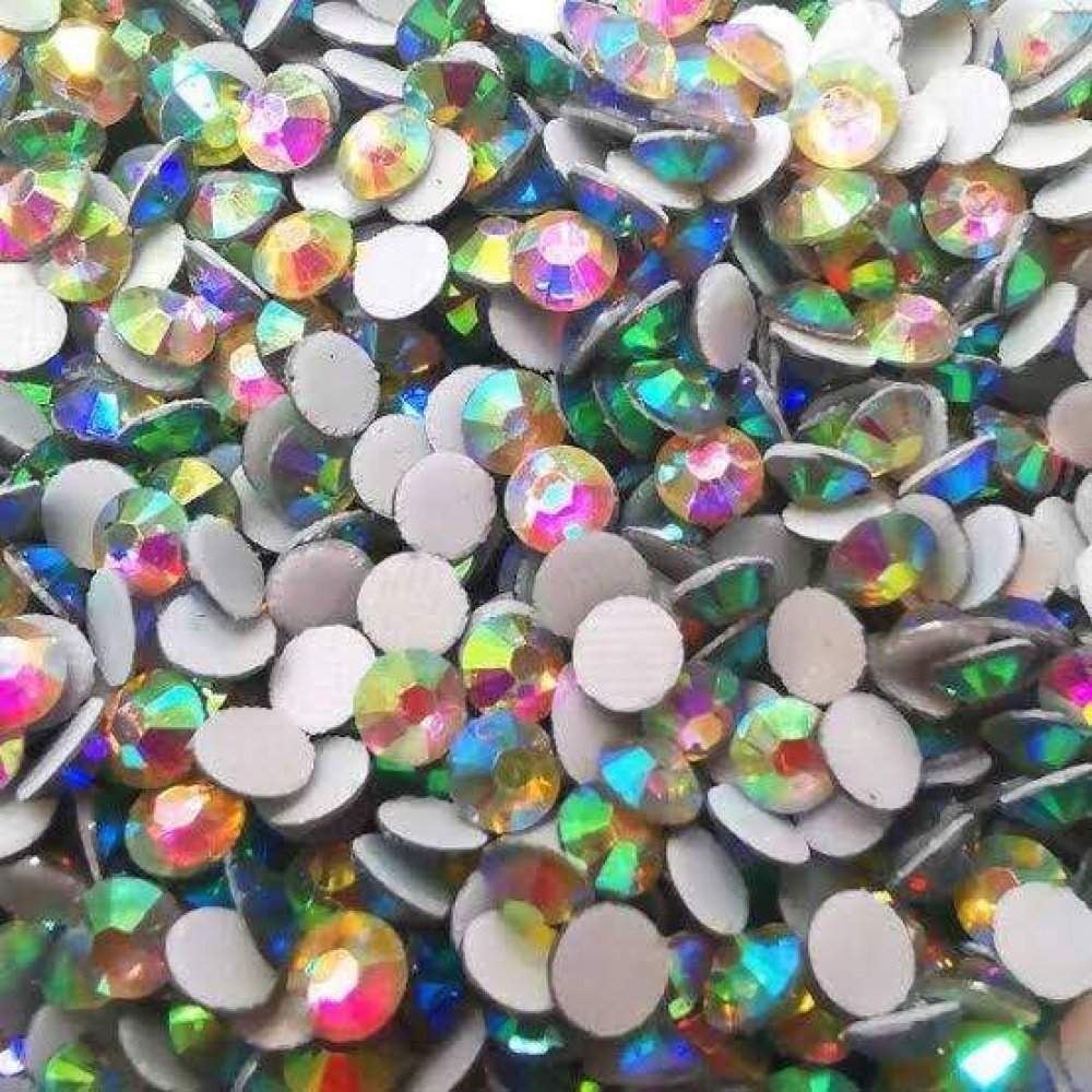 Cartela de Strass Furta Cor Com 1440 Peças