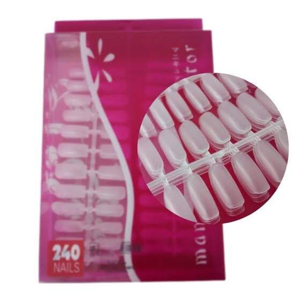 Tips Gel Almond 240 un