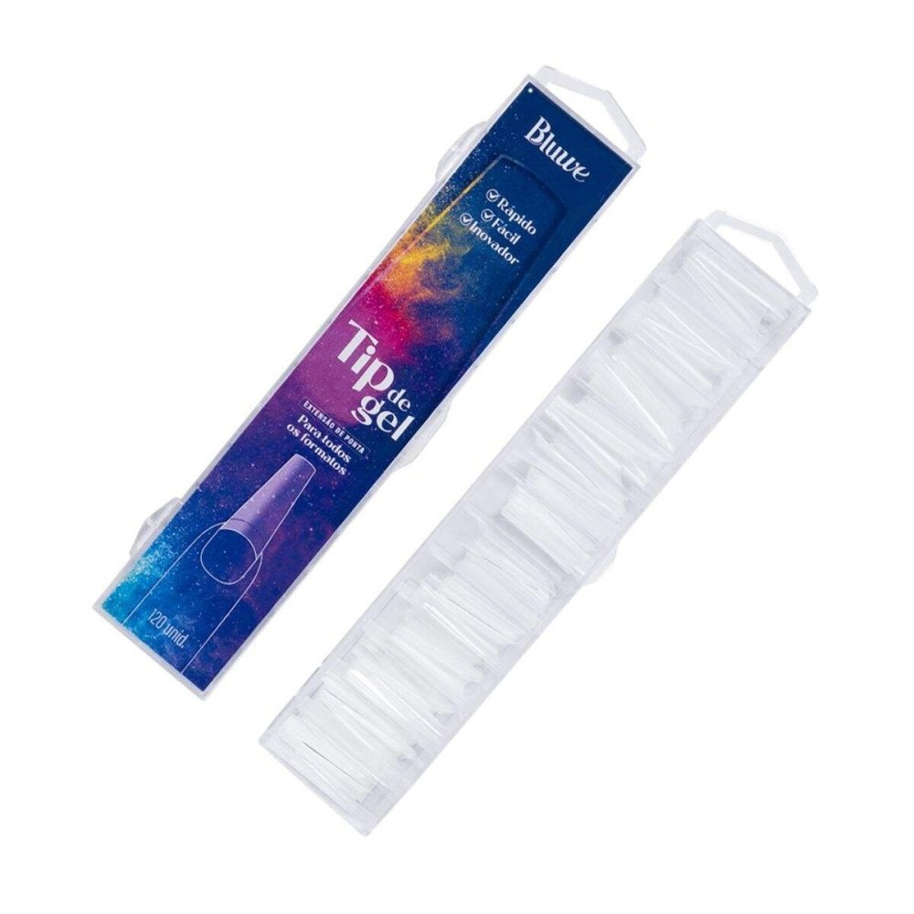 Tip de Gel Extensão de Ponta Ballerina Bluwe 120 Unidades
