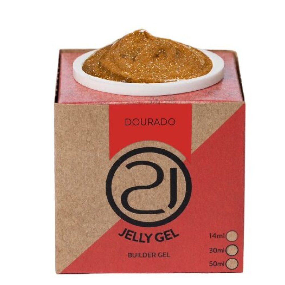 Jelly Gel Dourado 14ml