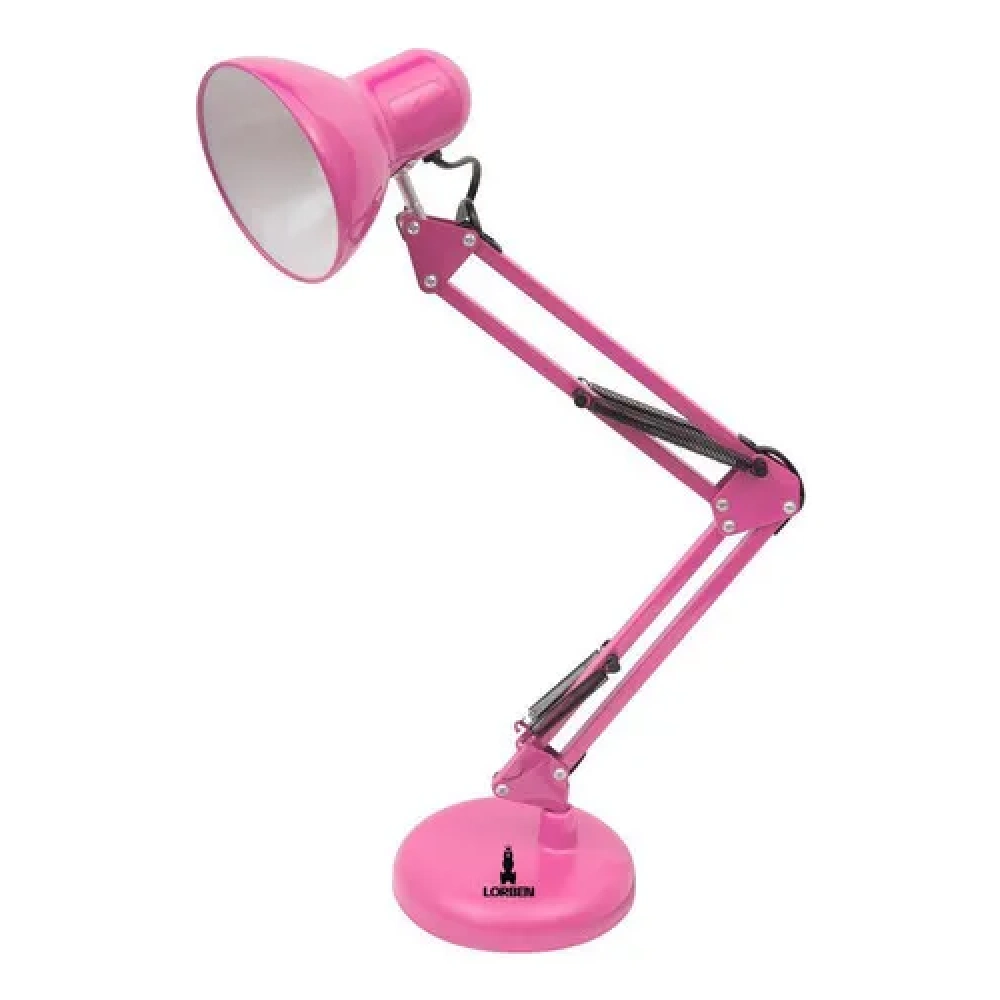Luminária Articulada 65cm Rosa