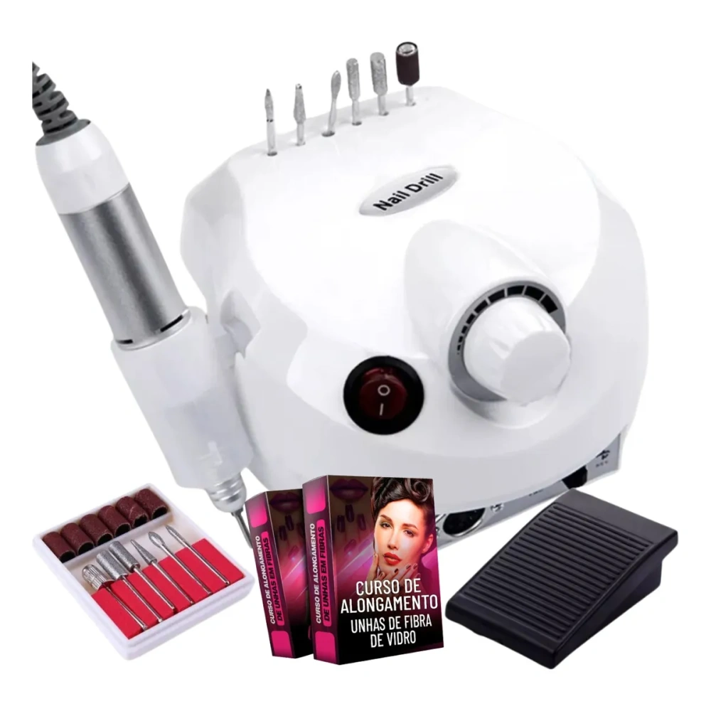 Motor Porquinho 50.000 RPM Bivolt Branco